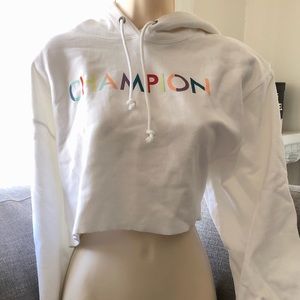 New with Tag Champion Crop Hoodie Size Small Original $68 + Tax